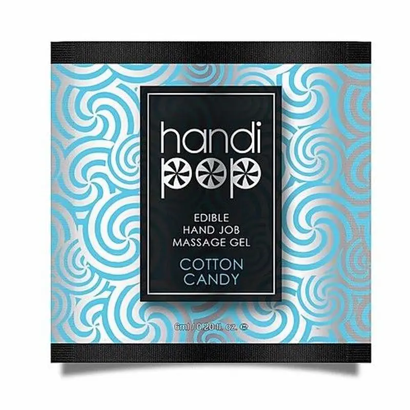 Sensuva Handipop Cotton Candy вкусный гель для мануальных и оральных ласк сахарная вата, 6 мл Sensuva Handipop Cotton Candy вкусный гель для мануальных и оральных ласк сахарная вата, 6 мл
