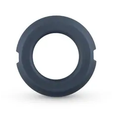 Boners Cock Ring With Carbon Steel - Эрекционное кольцо, 3,7 см (серый)