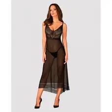 Obsessive Estiqua chemise - Сорочка еротична, M/L