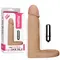 LoveToy The Ultra Soft Double Vibrating 5.8" - Насадка з віброкулею для подвійного проникнення, 14.7х3.3 см