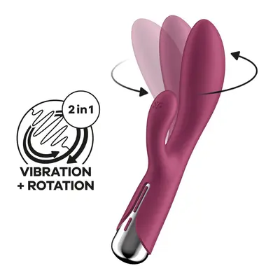 Вібратор-кролик Satisfyer Spinning Rabbit 1