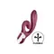 Satisfyer Love Me Red - Вібратор-кролик (червоний)