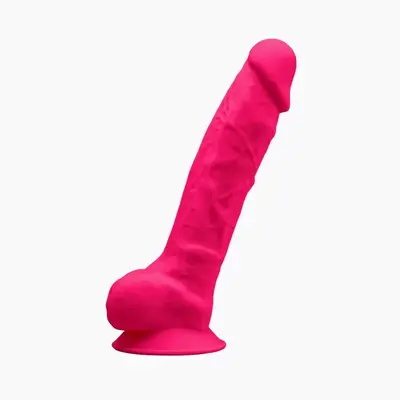 SilexD Vetus Model 1 size 8 in - Фалоімітатор двошаровий, 21.5х4.2 см., (рожевий)