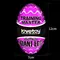 LoveToy Giant Egg Grind Ripples Edition - мастурбатор яйцо с рельефом, 12 см (фиолетовый)