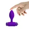 LyBaile Pretty Love Vibro Butt Plug - Анальна пробка з віброкулею, 8.6х2.7 (фіолетова)
