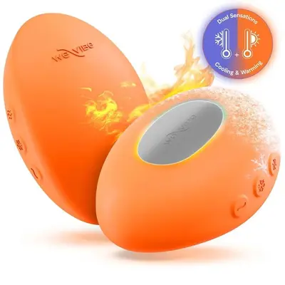 Вібратор для клітора We-Vibe Temp Tangerine