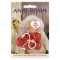 Seven Creations Clear Anal Beads Large - Анальные шарики, 2 см