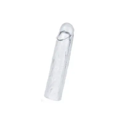 LoveToy Add 1''Flawless Clear Penis Sleeve Clear - Прозора подовжуюча насадка на член, +5 см