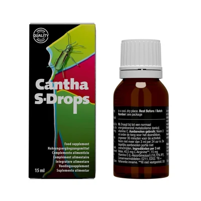 Возбуждающие капли для двоих Cobeco Cantha S-Drops, 15 мл