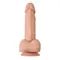 Beautiful Encounter Bahamut Dildo Flesh - Реалістичний фалоімітатор на присосці, 15,5 см (тілесний)