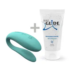 Вібратор для пар зі смарт управлінням We-Vibe SYNC Lite + Лубрикант 50 мл