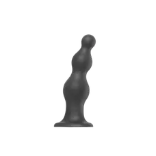 Анальная ёлочка насадка для страпона Strap-On-Me Dildo Plug Beads, 16,8х5,2 см размер XXL