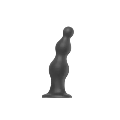 Анальна ялинка насадка для страпону Strap-On-Me Dildo Plug Beads, 16,8х5,2 см розмір ХХL