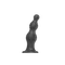 Анальна ялинка насадка для страпону Strap-On-Me Dildo Plug Beads, 16,8х5,2 см розмір ХХL