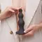 Анальна ялинка насадка для страпону Strap-On-Me Dildo Plug Beads, 16,8х5,2 см розмір ХХL
