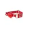 Ball Gag Red - Fetish Boss Series - Кляп з отворами (червоний)