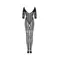 Obsessive Bodystocking G329 XL/XXL - Сексуальний візерунковий боді