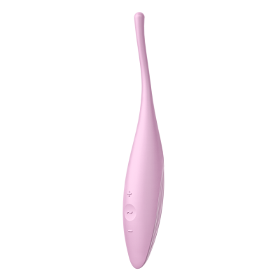 Satisfyer Twirling Joy стимулятор клитора, 18х3.4 см (розовый)