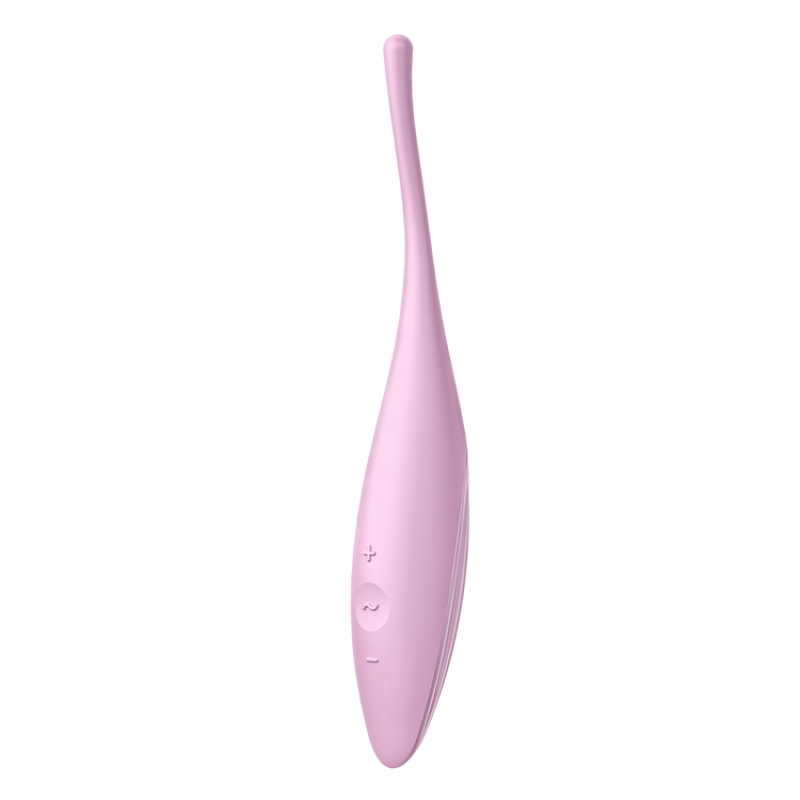 Satisfyer Twirling Joy стимулятор клитора, 18х3.4 см (розовый)