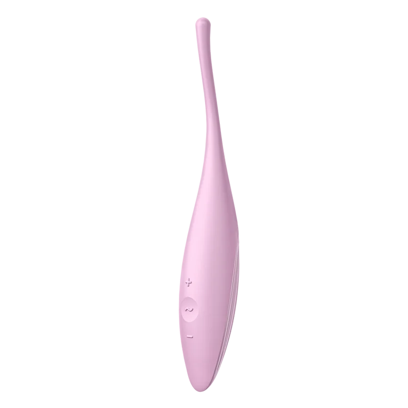 Satisfyer Twirling Joy стимулятор клитора, 18х3.4 см (розовый)