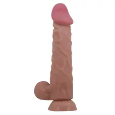 Реалістичний фалоімітатор Baile Sliding Skin, 23.4 см