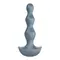 Satisfyer Lolli Plug 2-анальна пробка 14х3 см, (сіра)