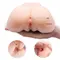 LyBaile Crazy Bull Dual Vagina and ass Flesh - мастурбатор вагіна та анус з вібрацією, 17.5 см (тілесний)