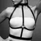 Bijoux Indiscrets MAZE - H Harness - Портупея, OS (чорний)