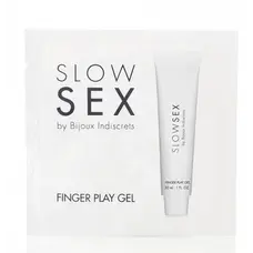 Slow Sex Finger Play сашет гель на водной основе для петтинга и мастурбации, 2 мл