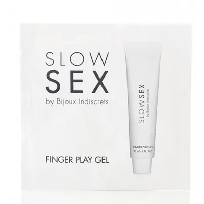 Slow Sex Finger Play - гель на водній основі для петтингу та мастурбації, 2 мл