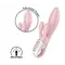 Вібратор-кролик Satisfyer Air Pump Bunny 3