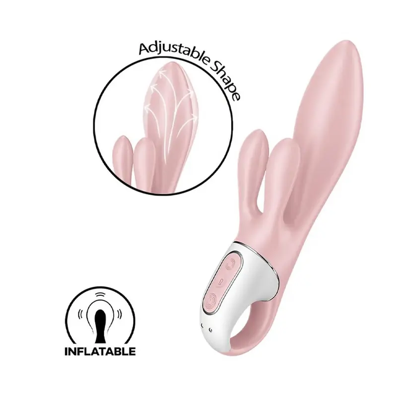 Вібратор-кролик Satisfyer Air Pump Bunny 3
