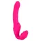 Vibrating Strapless Strap-On Pink - Безремневой страпон с вибрацией, 12х3.1 см