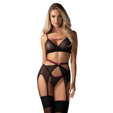 Комплект Obsessive Novenes 3-pcs set, XS/S