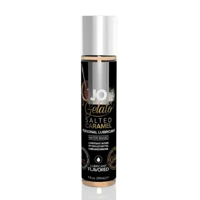 System JO GELATO Salted Caramel - cмазка на водной основе со вкусом солёной карамели, 30 мл/