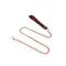 Шкіряний нашийник з повідцем Liebe Seele Wine Red Collar and Leash