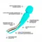 Вібратор для пар Lelo Smart Wand 2 Large