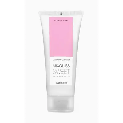 MixGliss Sweet Bubble Gum - Лубрикант на водной основе, 70 мл.