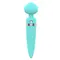 Pillow Talk Sultry Teal - вібромасажер з ротацією та підігрівом, 21х2.8 см (блакитний)