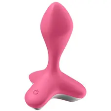 Satisfyer Game Changer - Анальная пробка с вибрацией, 11.5х4.1 см (розовая)