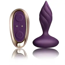 Rocks Off Petite Sensations Desire - Анальна вібропробка, 7.5х2.8 см., (фіолетова)