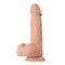 Beautiful Encounter Bahamut Dildo Flesh - Реалістичний фалоімітатор на присосці, 15,5 см (тілесний)