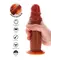 Фалоімітатор Get Real Skin Foreskin Dildo, 19 см