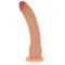 Get Real Silicone Dong 8.5 Inch - Силиконовый фаллоимитатор на присоске, 21х3.5 см (телесный)