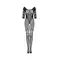 Obsessive Bodystocking G329 XL/XXL - Сексуальний візерунковий боді