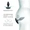 Анальна пробка з вібрацією, обертанням та пультом Dorcel Spin Plug, 12.2х3.8 см