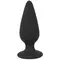 Orion Black Velvets Heavy Plug Medium - Анальна пробка, 8,9х3,1 см (чорний)