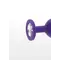 Toy Joy Large Diamond Booty Jewel - Пробка анальная, 9х4 см (фиолетовая)