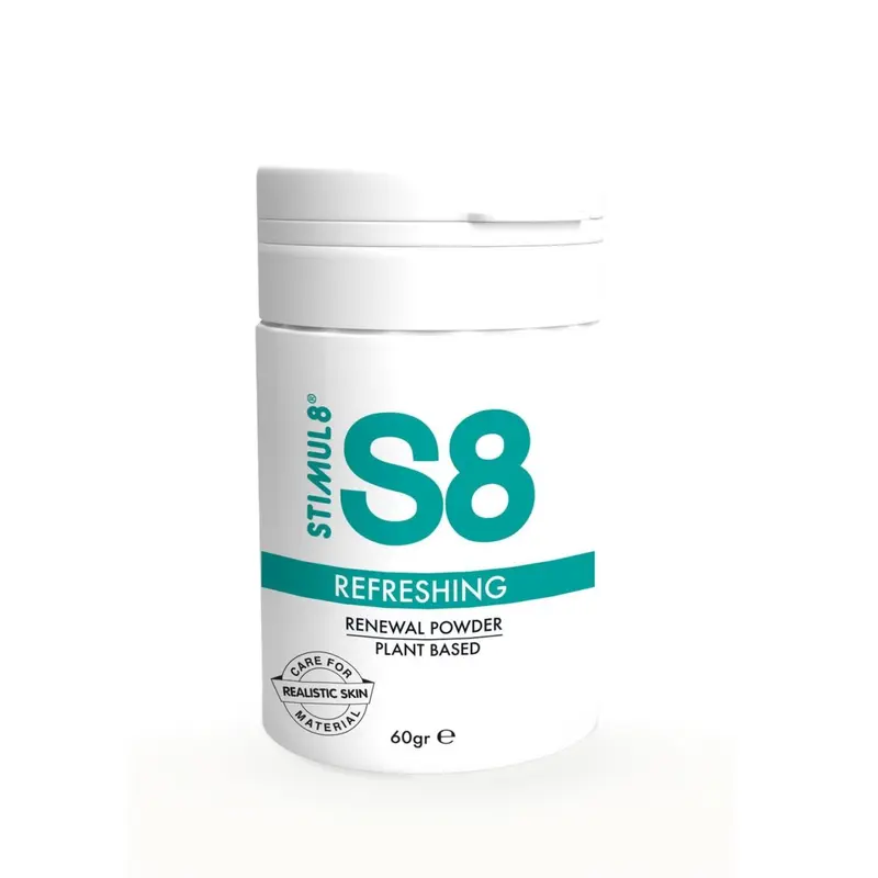 Пудра для ухода за секс игрушками Stimul8 Renewal Powder, 60 г Пудра для ухода за секс игрушками Stimul8 Renewal Powder, 60 г