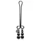 Fifty Shades Darker Just Sensation Beaded - зажим для клитора, 10 см (серебристый)